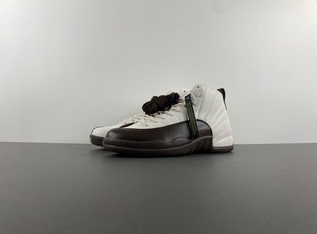Air Jordan 12 White/Baroque Brown-Sail FZ5026-100