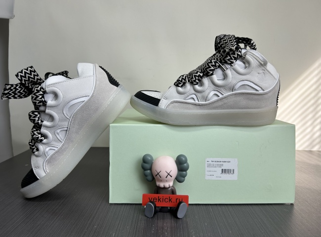 Lanvin Leather Curb Sneaker