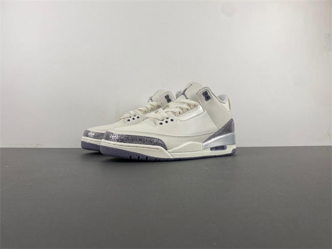 Air Jordan 3 “Sail/Metallic Silver” CK9246-100