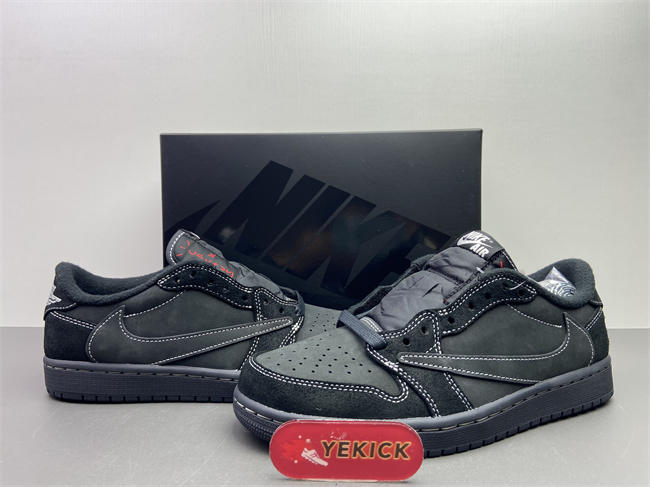 Air Jordan 1 Retro Low OG SP Travis Scott Black Phantom DM7866-001